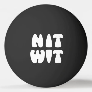 NITWIT PONG BOLL