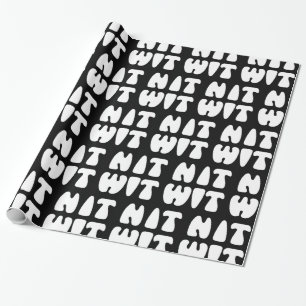 NITWIT WRAPPING PAPPER PRESENTPAPPER