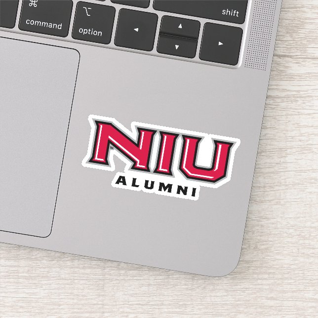 NIU Alumni Klistermärken (Detalj)