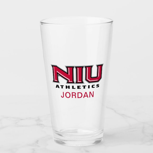 NIU Athletics Glaskopp (Framsida)
