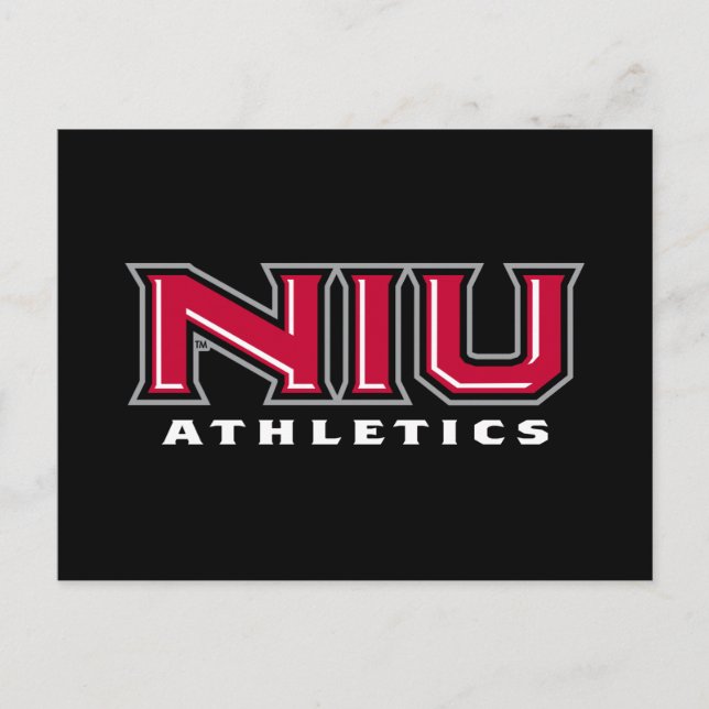 NIU Athletics Inbjudan Vykort (Framsida)