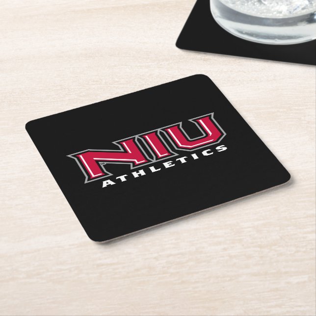 NIU Athletics Underlägg Papper Kvadrat (Vinklad)
