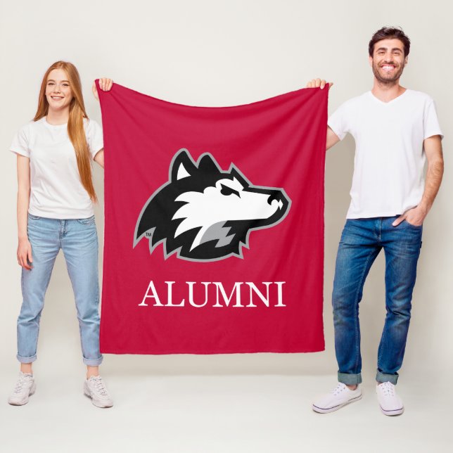NIU Huskies Alumni Fleecefilt (På plats)