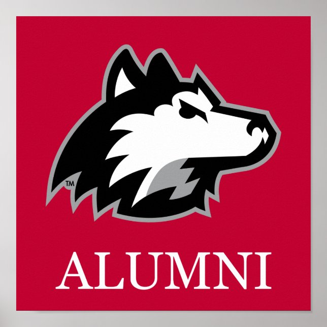 NIU Huskies Alumni Poster (Framsidan)