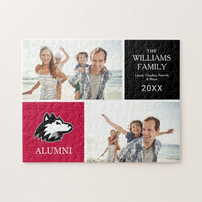 NIU Huskies Alumni Pussel (Horisontell)