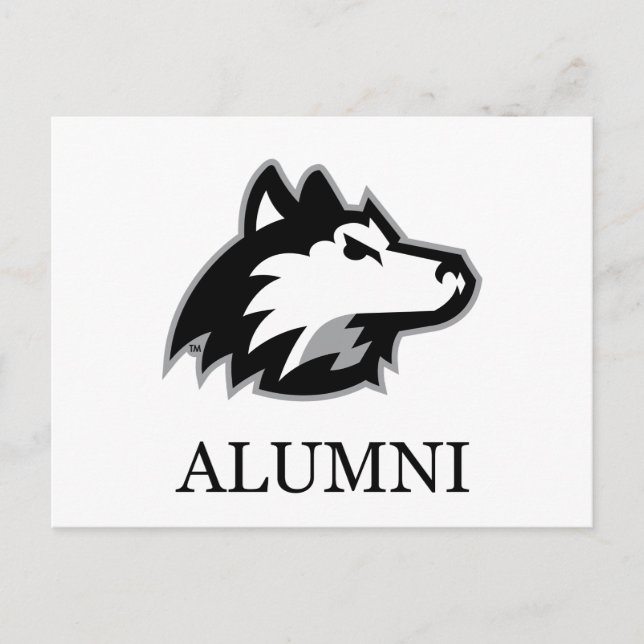 NIU Huskies Alumni Vykort (Framsida)