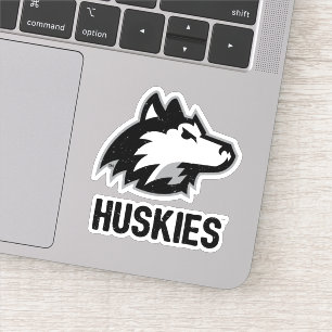 NIU Huskies Distress Klistermärken