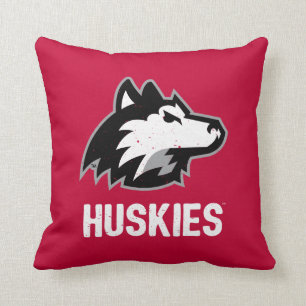 NIU Huskies Distress Kudde