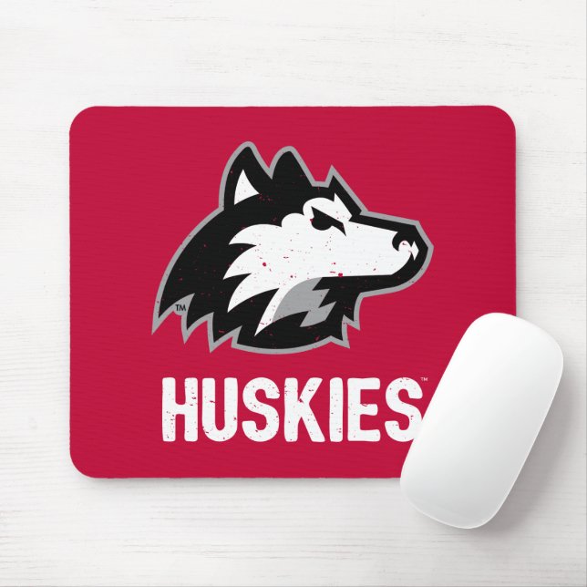 NIU Huskies Distress Musmatta (Med mus)