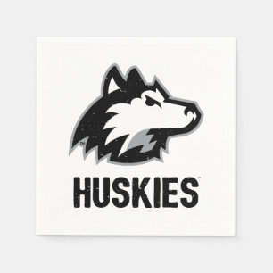 NIU Huskies Distress Pappersservett