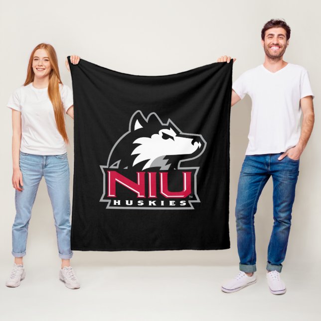 NIU Huskies Fleecefilt (På plats)