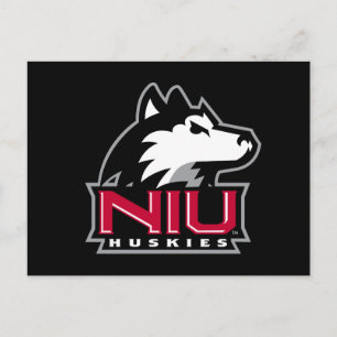 NIU Huskies Inbjudan Vykort