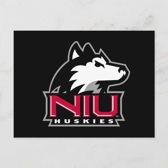 NIU Huskies Inbjudan Vykort (Framsida)