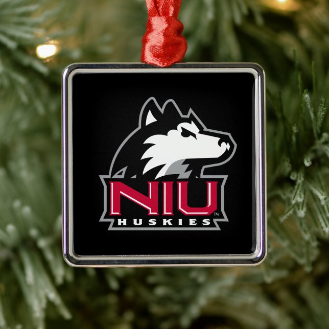 NIU Huskies Julgransprydnad Metall (Träd)