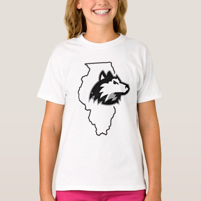 NIU Huskies, Kärlek T Shirt (Framsida)
