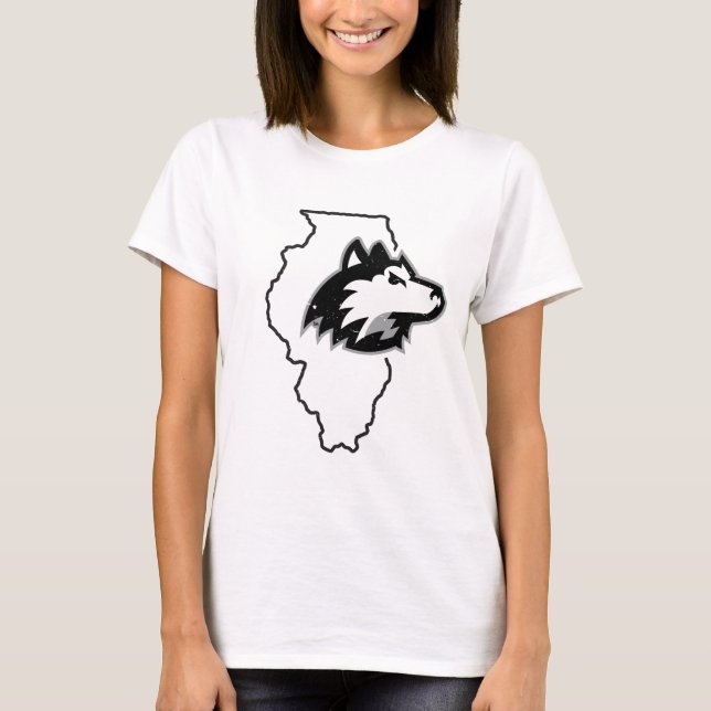 NIU Huskies, Kärlek T Shirt (Framsida)
