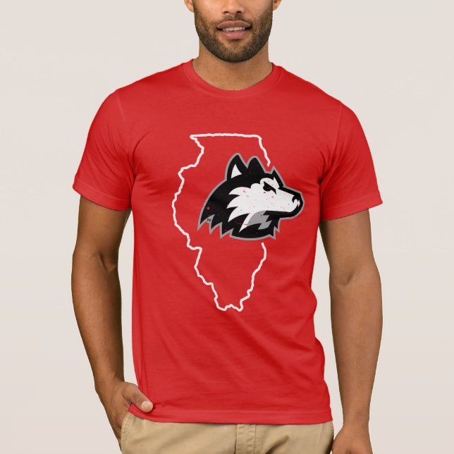 NIU Huskies, Kärlek T Shirt (Framsida)
