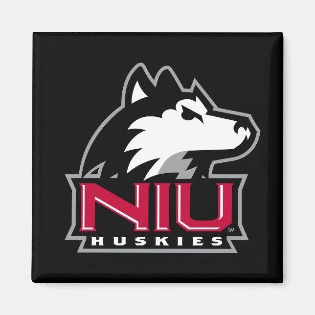 NIU Huskies Magnet (Framsidan)