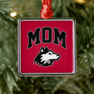 NIU Huskies Mamma Julgransprydnad Metall