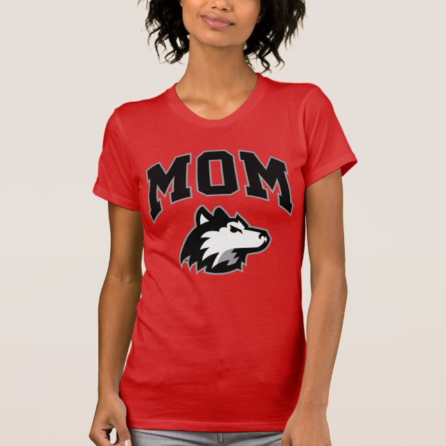 NIU Huskies Mamma T Shirt (Framsida)