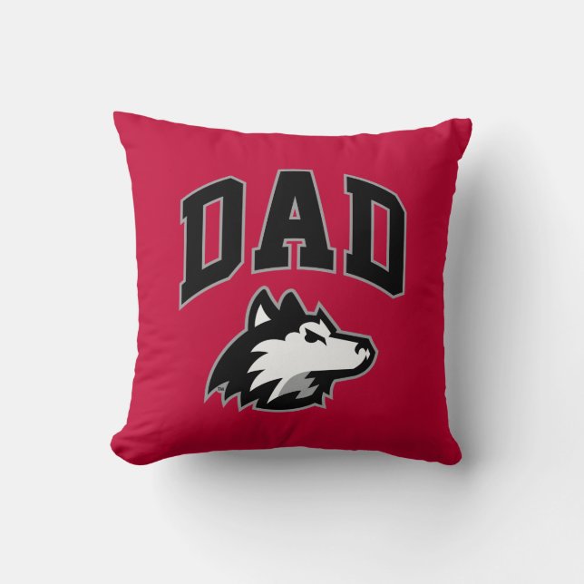 NIU Huskies Pappa Kudde (Framsida)