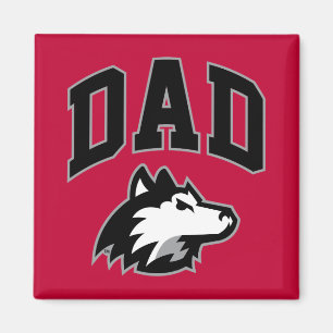 NIU Huskies Pappa Magnet