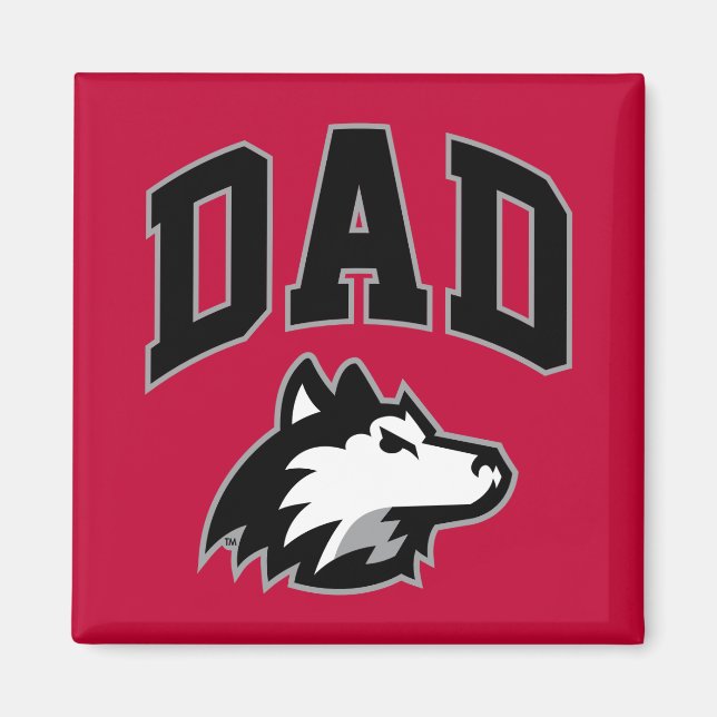 NIU Huskies Pappa Magnet (Framsidan)