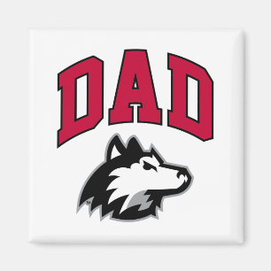 NIU Huskies Pappa Magnet