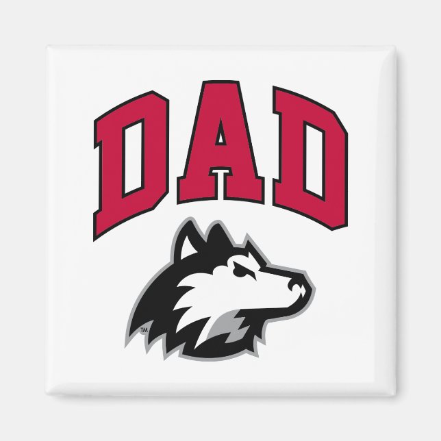 NIU Huskies Pappa Magnet (Framsidan)