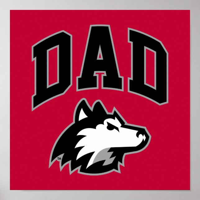 NIU Huskies Pappa Poster (Framsidan)