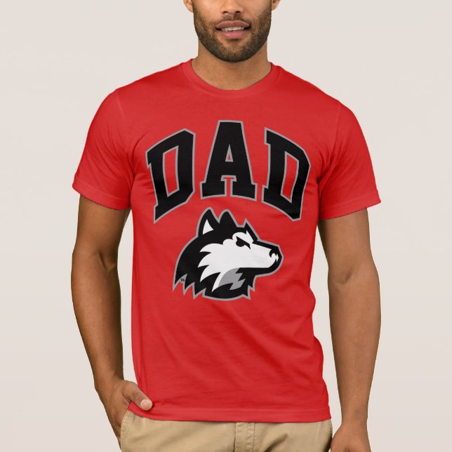 NIU Huskies Pappa T Shirt (Framsida)