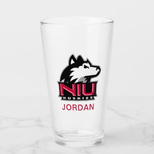 NIU Huskies Wordmark Glaskopp