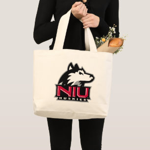 NIU Huskies Wordmark Jumbo Tygkasse