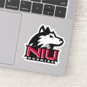 NIU Huskies Wordmark Klistermärken