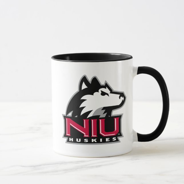 NIU Huskies Wordmark Mugg (Höger)