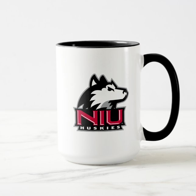 NIU Huskies Wordmark Mugg (Höger)