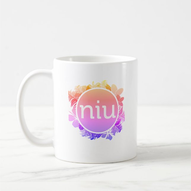 NIU Logotyp Mugg (Vänster)