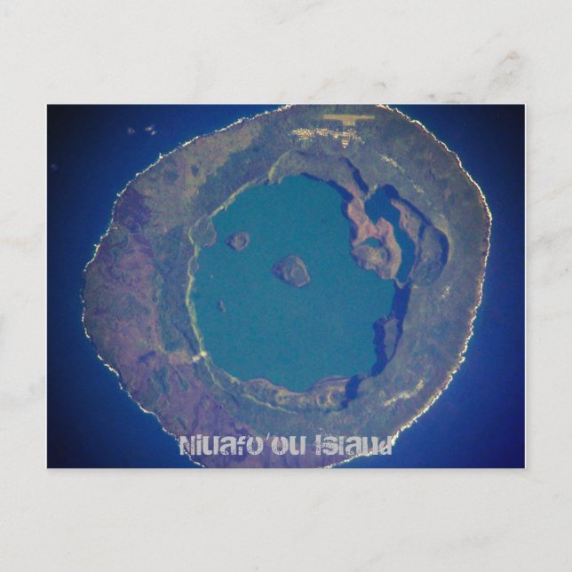 Niuafo’ou Postcard Vykort (Framsida)