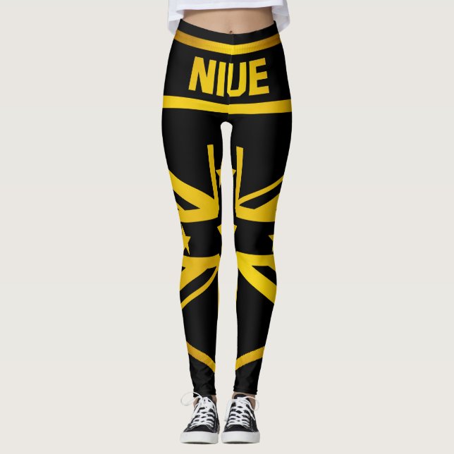 Niue Emblem Leggings (Framsida)