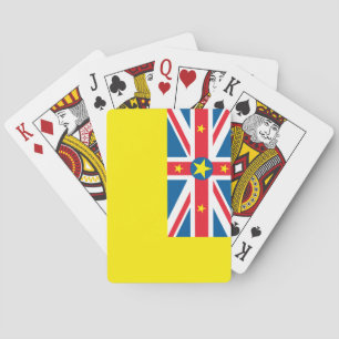Niue Flagga Casinokort