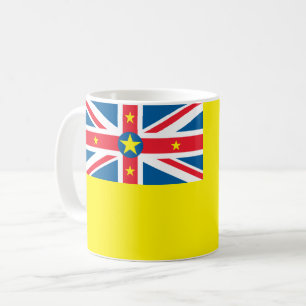 Niue Flagga Kaffemugg