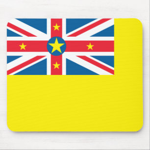 Niue Flagga Musmatta