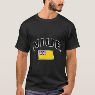Niue Flagga Proud Niuean T Shirt