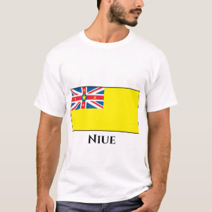 Niue Flagga T Shirt