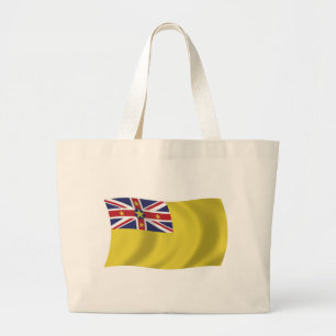 Niue Flagga Totebag Jumbo Tygkasse
