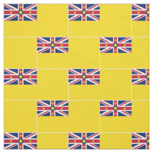 Niue Flagga Tyg
