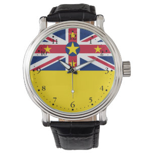 Niues flagga armbandsur