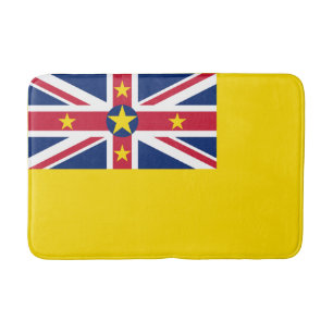 Niues flagga badrumsmatta