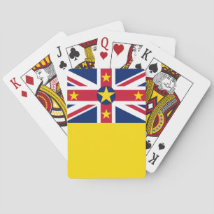 Niues flagga casinokort