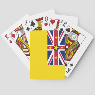 Niues flagga casinokort
